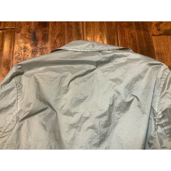 John Varvatos Men's Gray Nylon Griffin Trench Coat, Size 52, NWT! $1,295 - Picture 8 of 11